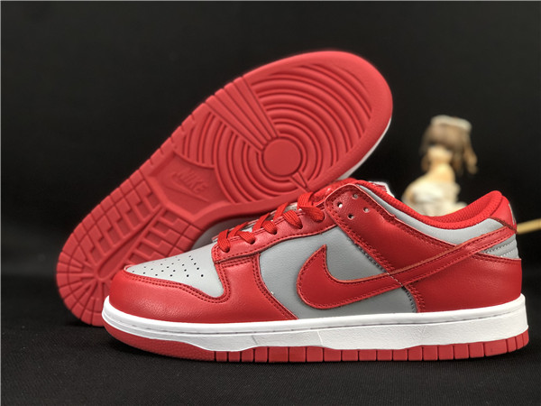 Men's Dunk Low SB Red/Grey Shoes 067 Men's Dunk Low SB Red/Grey Shoes 067